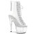 Pleaser ADORE-1016C-2 Plateau Stiefeletten Strass Transparent EU-40 / US-10