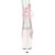 Pleaser ADORE-1018C Plateau Stiefeletten Glitter Transparent Rosa EU-42 / US-12