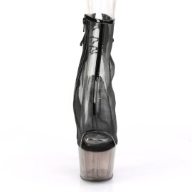 Pleaser ADORE-1018MSHT Plateau Stiefeletten Mesh Rauch...