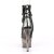 Pleaser ADORE-1018MSHT Plateau Stiefeletten Mesh Rauch Schwarz EU-37 / US-7