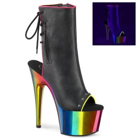 Pleaser ADORE-1018RC-02 Plateau Stiefeletten Kunstleder...