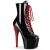Pleaser ADORE-1020 Plateau Stiefeletten Lack Schwarz EU-37 / US-7