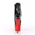 Pleaser ADORE-1020 Plateau Stiefeletten Lack Chrom Schwarz Rot EU-41 / US-11