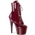 Pleaser ADORE-1020 Plateau Stiefeletten Lack Burgundrot EU-40 / US-10