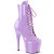 Pleaser ADORE-1020 Plateau Stiefeletten Lack Lila EU-40 / US-10