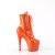Pleaser ADORE-1020 Plateau Stiefeletten Lack Orange EU-36 / US-6