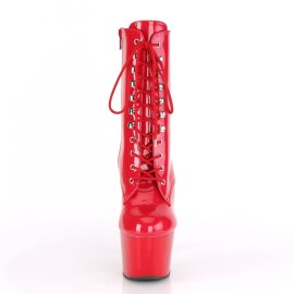 Pleaser ADORE-1020 Plateau Stiefeletten Lack Rot EU-38 /...