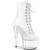 Pleaser ADORE-1020C Plateau Stiefeletten Transparent EU-36 / US-6