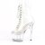 Pleaser ADORE-1020C Plateau Stiefeletten Transparent EU-36 / US-6