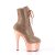 Pleaser ADORE-1020CHRS Plateau Stiefeletten Strass Chrom Gold EU-40 / US-10
