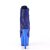 Pleaser ADORE-1020CHRS Plateau Stiefeletten Strass Chrom Blau EU-35 / US-5