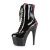 Pleaser ADORE-1020FH Plateau Stiefeletten Lack Schwarz EU-39 / US-9