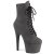 Pleaser ADORE-1020FS Plateau Stiefeletten künstliches Wildleder Grau EU-36 / US-6