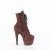 Pleaser ADORE-1020FS Plateau Stiefeletten künstliches Wildleder Mokka  EU-37 / US-7