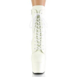 Pleaser ADORE-1020GD Plateau Stiefeletten Leder...
