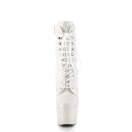 Pleaser ADORE-1020GDLG Plateau Stiefeletten Glitter...