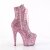 Pleaser ADORE-1020GWR Plateau Stiefeletten Glitter Pink EU-38 / US-8