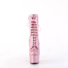 Pleaser ADORE-1020HG Plateau Stiefeletten Holo Rosa EU-35...