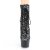 Pleaser ADORE-1020LP Plateau Stiefeletten Holo Bunt EU-41 / US-11