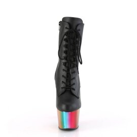 Pleaser ADORE-1020RC Plateau Stiefeletten Kunstleder...