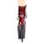 Pleaser ADORE-1020SP Plateau Stiefeletten Snake Rot EU-35 / US-5