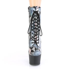 Pleaser ADORE-1020SP Plateau Stiefeletten Holo Snake...