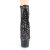 Pleaser ADORE-1020SPLAT Plateau Stiefeletten Holo Samt Bunt EU-37 / US-7