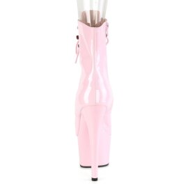 Pleaser ADORE-1021 Plateau Stiefeletten Lack Rosa EU-41 / US-11