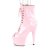 Pleaser ADORE-1021 Plateau Stiefeletten Lack Rosa EU-35 / US-5