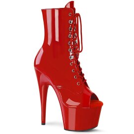 Pleaser ADORE-1021 Plateau Stiefeletten Lack Rot EU-41 /...