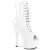 Pleaser ADORE-1021 Plateau Stiefeletten Lack Weiß EU-35 / US-5