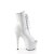 Pleaser ADORE-1021 Plateau Stiefeletten Lack Weiß EU-35 / US-5