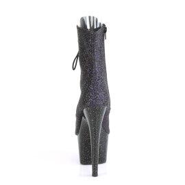 Pleaser ADORE-1021MG Plateau Stiefeletten Glitter Lila EU-35 / US-5