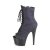 Pleaser ADORE-1021MG Plateau Stiefeletten Glitter Lila EU-36 / US-6