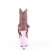 Pleaser ADORE-1029CHRS Plateau Stiefeletten Strass Chrom Rosa EU-39 / US-9