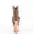Pleaser ADORE-1029CHRS Plateau Stiefeletten Strass Chrom Rose-Gold EU-38 / US-8