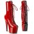 Pleaser ADORE-1040TT Plateau Stiefeletten Lack Schwarz Rot EU-36 / US-6