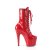 Pleaser ADORE-1040TT Plateau Stiefeletten Lack Schwarz Rot EU-36 / US-6