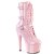 Pleaser ADORE-1043 Plateau Stiefeletten Lack Rosa EU-36 / US-6