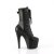 Pleaser ADORE-1043 Plateau Stiefeletten Kunstleder Schwarz EU-37 / US-7