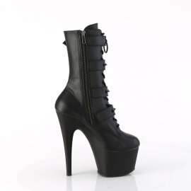 Pleaser ADORE-1046 Plateau Stiefeletten Kunstleder Schwarz EU-36 / US-6