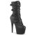 Pleaser ADORE-1046 Plateau Stiefeletten Kunstleder Schwarz EU-36 / US-6