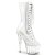 Pleaser ADORE-1050C Plateau Stiefeletten Transparent EU-37 / US-7
