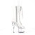Pleaser ADORE-1050C Plateau Stiefeletten Transparent EU-37 / US-7