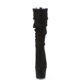 Pleaser ADORE-1061 Plateau Kniestiefel künstliches...