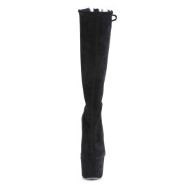 Pleaser ADORE-2008 Plateau Kniestiefel künstliches...