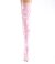 Pleaser ADORE-3000HWR Plateau Overknee Stiefel Holo Rosa EU-38 / US-8