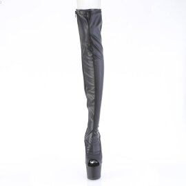 Pleaser ADORE-3011 Plateau Overknee Stiefel Kunstleder...