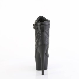 Pleaser ADORE-700-05 Plateau Stiefeletten Kunstleder Schwarz EU-35 / US-5