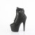 Pleaser ADORE-700-05 Plateau Stiefeletten Kunstleder Schwarz EU-35 / US-5